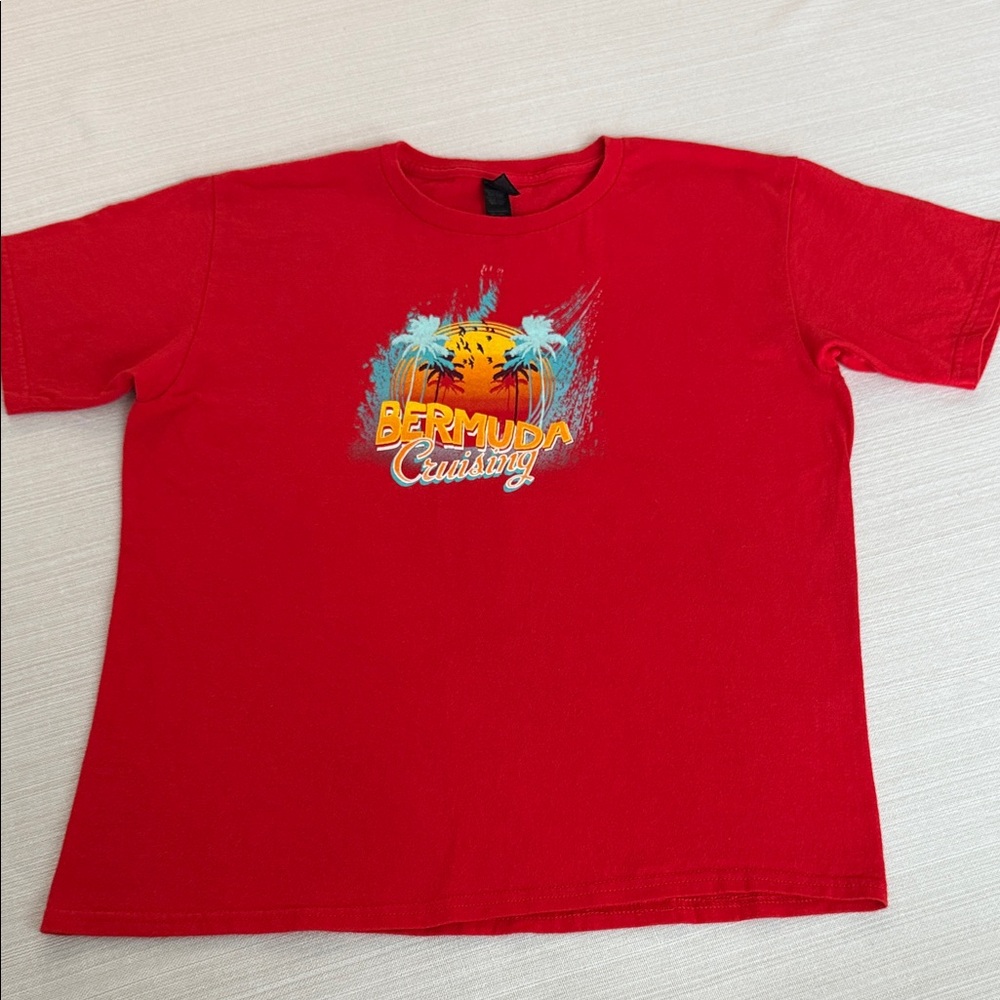 Red Bermuda Kids T-Shirt